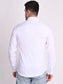 STS-003-Men White Relaxed Casual Shirt